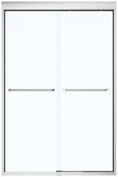 [6452303] Kameleon 43-48" x 71" Alcove Sliding Shower Door with SoftClose & Towel Bar