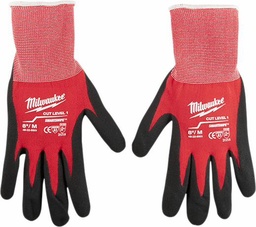 [4516205] (6) CUT 1 NITRILE GLOVES - M