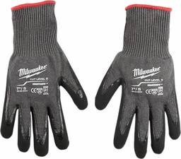 [4516260] (6) CUT 5 NITRILE GLOVES - L