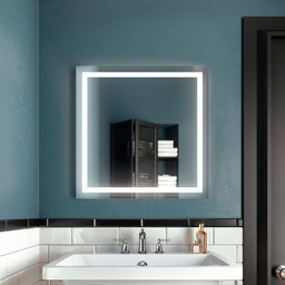 [3749422] Effect Illuminated 30" Square Bathroom Mirror