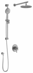 [3742620] RoundOne TCD1 Thermostatic Coaxial Shower System with Wall Arm (less valve)