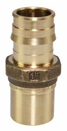 [1818070] ProPEX LF Brass Copper Press Fitting Adapter, 1" PEX x 1" Copper