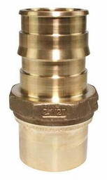 [1818090] ProPEX LF Brass Copper Press Fitting Adapter, 2 1/2" PEX x 2 1/2" Copper