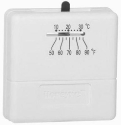 [3979948] HEAT ONLY MECHANICAL THERMOSTAT.  PREMIER WHITE.