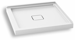 [3748517] Kover 36" Corner Acrylic Shower Base with Centre Drain