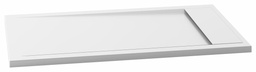 [3748401] Opure 60" x 36" Acrylic Shower Base with End Drain