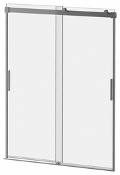 [3748036] Akcess (Box 1 of 2) 60" x 77" Internal Panel Sliding Shower Door