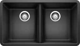 [1214680] Horizon U 2 Bowl Undermount Silgranit Sink