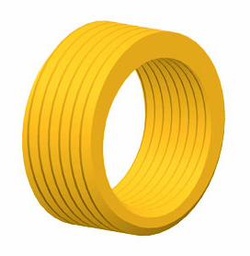 [2319953] N/L MTR ADPT - 3/4" MTR THRD x 5/8 X 3/4" MTR THRD