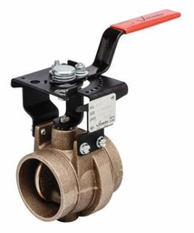 [6662312] 4" Butterfly Valve for Copper Tubing w/Lever Lock Handle Series 608N