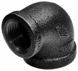 [7351017] 007-02100 BLK 150 ELBOW 90 RED 3/8 x 1/4 CL150 MI IP FITTING