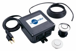 [4067510] STS-00 SinkTop Switch Dual Outlet (Chrome and White buttons included)