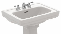 [1065022] PROMENADE 1-HOLE 24" LAVATORY COTTON