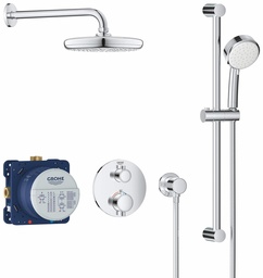 [3094664] GrohTherm Round Thermostatic Shower Kit