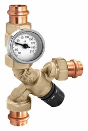 [1470413] AngleMix 3- Way Mixing valve 3/4" Press with Check,Gaug