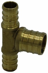 [7895520] 1/2" x 1/2" x 3/4" Brass Pex Tee NL