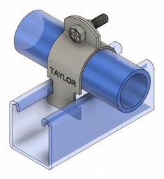 [3782040] 1-1/2 IP ZINC STRUT PIPE CLAMP 910R