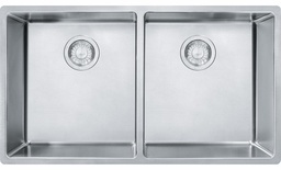 [4401870] Cube 31-1/2" 2 Bowl Undermount Kitchen Sink