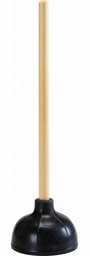 [5459985] FORCE CUP PLNGR-5.5"-18"WOODENHNDL-HD W/HRN-BLCK