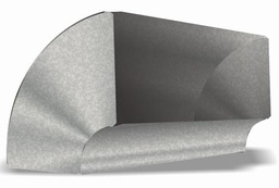 [5643588] 8" x 18" Short Way 90 Degree Duct Elbow