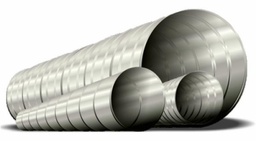 [5634352] 16" x 10' Spiral Pipe 26ga Y/L 2LC (per foot)