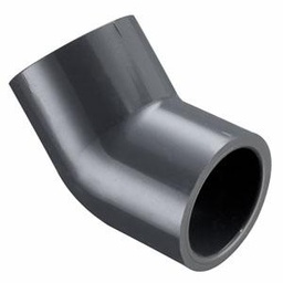 [7652410] 6 PVC 45 ELL SOC SCH80