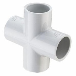 [7640541] 3 PVC CROSS SOC SCH40