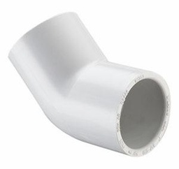 [7640420] 4 PVC 45 ELL SOC SCH40