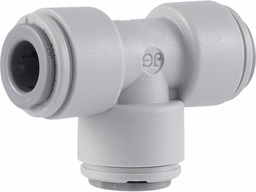 [7030210] Gray Acetal Union Tee 3/8