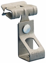 [3779929] H-Ti/T Rod to Flange Clip, 0.375" (M10) Hole, Threaded, 0.3125"-0.5" (7.9-12.7 mm) Flange