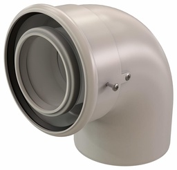 [1102430] 3/5x87 Concentric PP/Alu Elbow