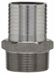 [1536505] 2 MALE INS ADAPT 304SS