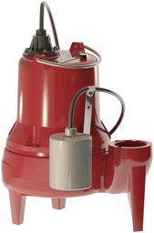 [1581460] 1/2 HP 1-Phase 115V Sewage Pump Auto with 25' Cord