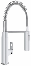 [3090076] Eurocube Kitchen Faucet with Spring Pulldown Spray