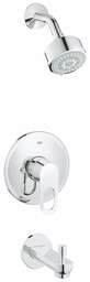 [3094420] BauLoop Pressure Balance Tub and Shower Trim