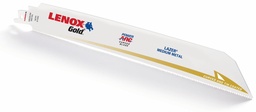 [4490913] 9"x1" 18TPI Gold Power Arc Extreme Metal Recip (Each)