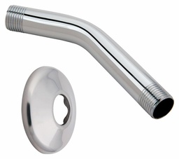 [5456977] 6" Brass Shower Arm and Flange