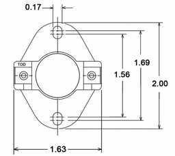 [4813100] Limit Switch - Auto Reset (Flanged Airstream)
