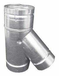 [5611380] 6" x 6" x 5" Double Wall Swivel Wye