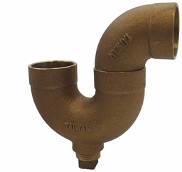 [7269060] 1-1/2 DWV CENTRE SET P-TRAP WF CLEAN-OUT NO-THRD