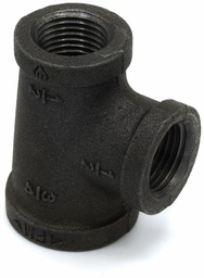 [7351138] 1-1/4X1/2X1       STD.BLK. TEE