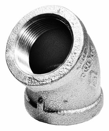 [7373006] 3/8              STD GALV 45 ELBOW