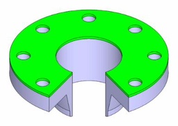 [7396281] 10 X1/8" 150# NEOPRENE FF.GASK