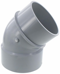[7560260] 6"x45D PVC DWV ELBOW SPxH SYSTEM 15