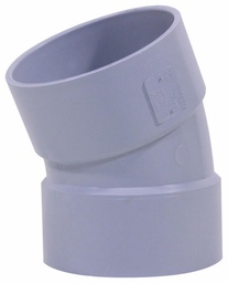 [7560300] 6"x22 1/2D PVC DWV ELBOW HxH SYSTEM 15