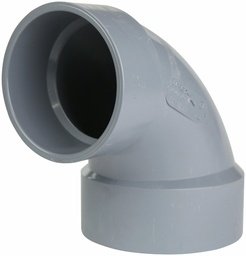 [7583176] 4"x3"x90D PVC DWV RED. ELBOW HxH SYSTEM XFR