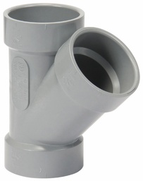 [7583400] 1 1/2"x45D PVC DWV WYE HxHxH SYSTEM XFR