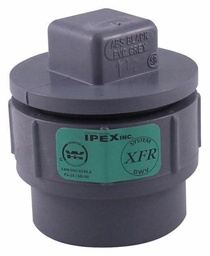 [7583660] 1 1/2" PVC DWV FTG C/O W/ PLUG SPxGSKT PLUG SYSTEM XFR