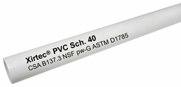 [7648027] 1/2" x 20' Non-CSA Sch40 PVC Pipe