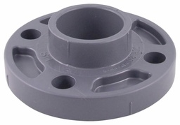[7655700] 1 1/2" PVC SCH80 ONE PIECE FLANGE SOC XIRTEC PVC